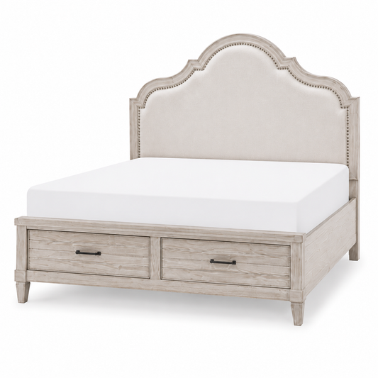 French Country Storage Bed