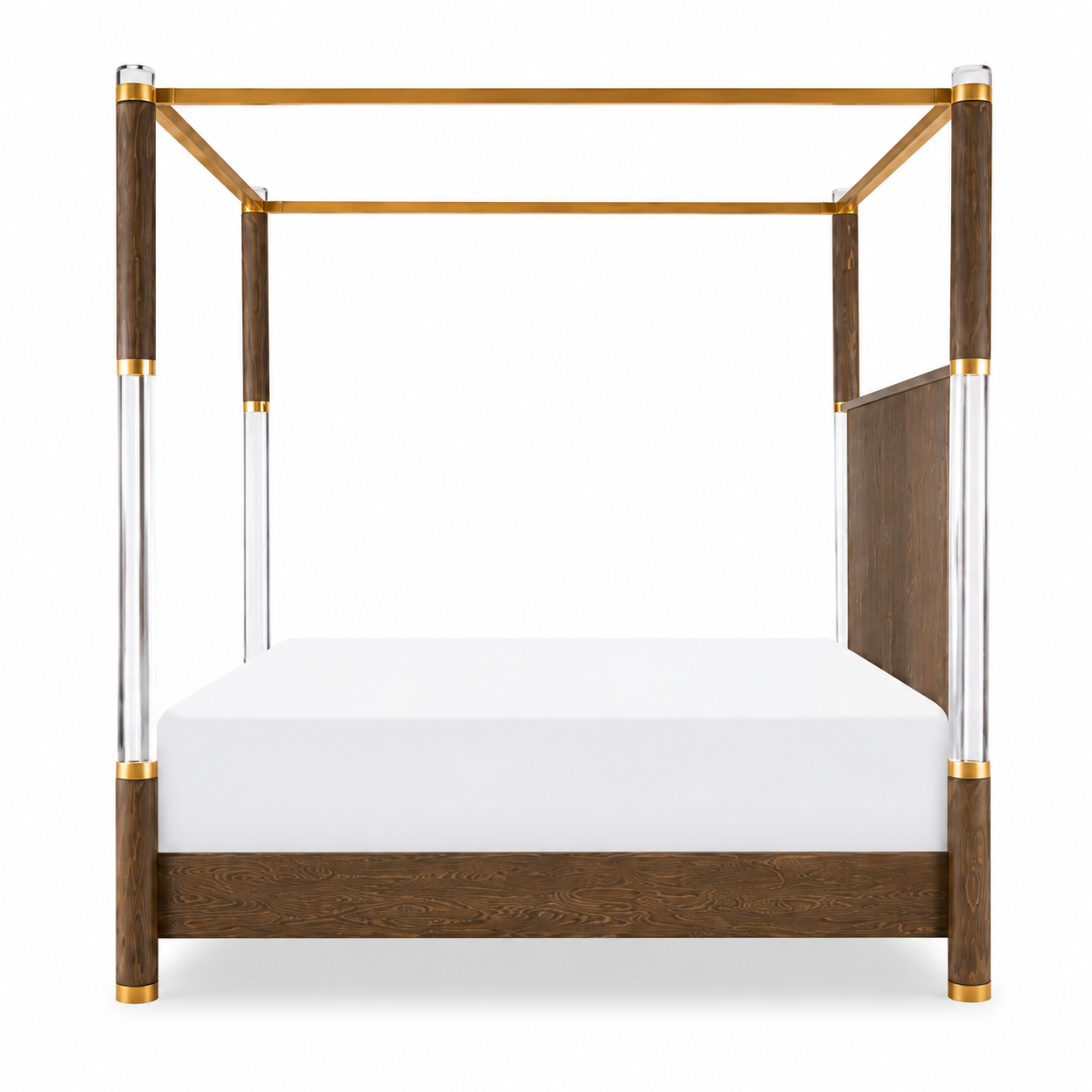 Modern Luxe Canopy Bed