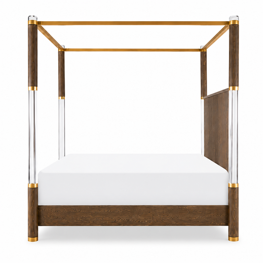 Modern Luxe Canopy Bed